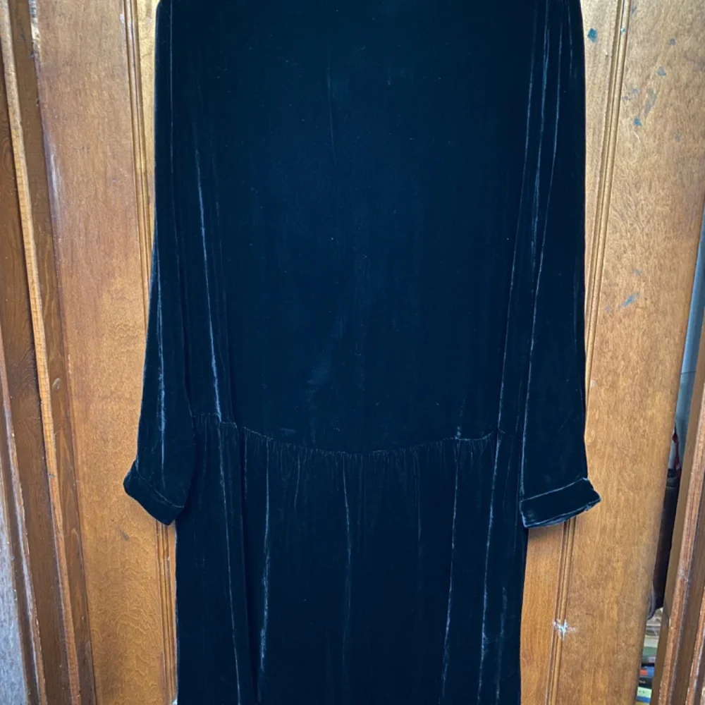 Eileen Fisher Velvet Dress - Picture 2 of 7